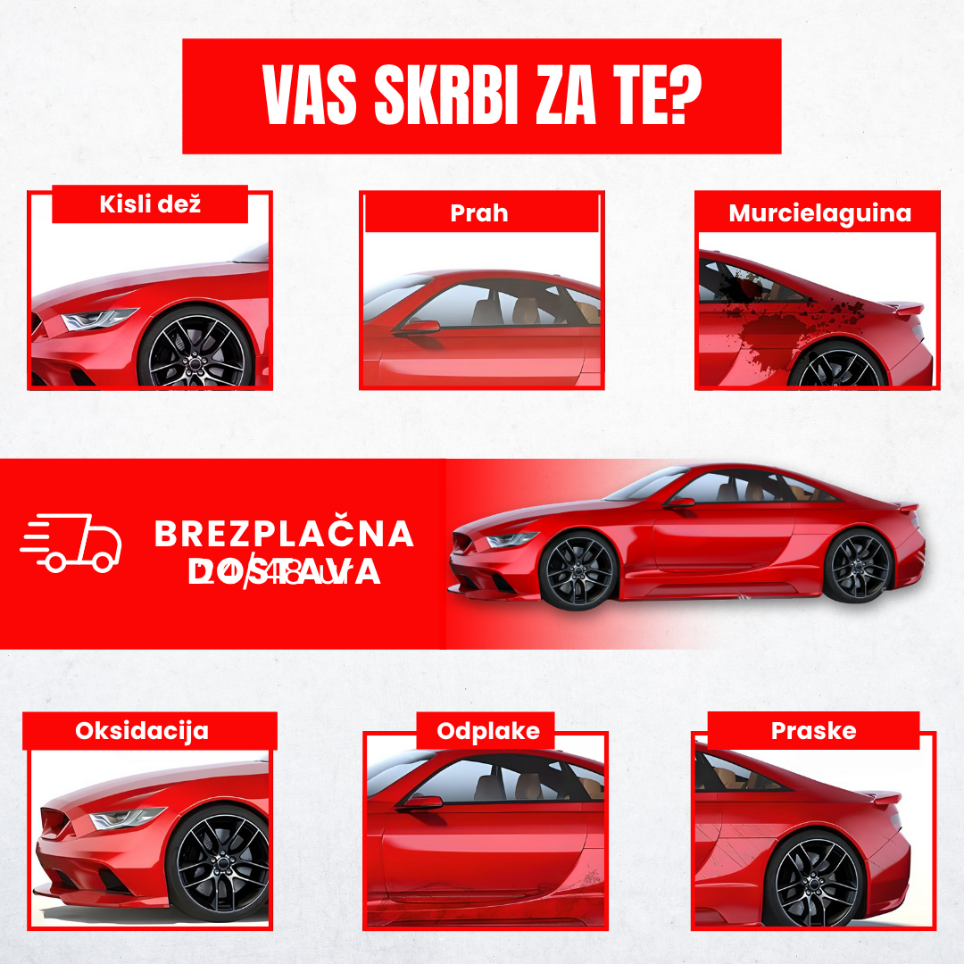 Zaščitni In Popravljalni Sprej Za Praske