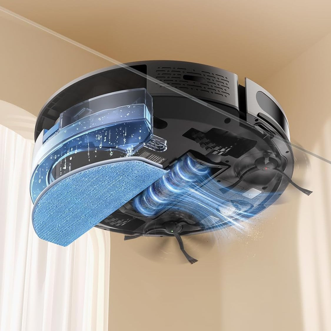 Inteligentni robotski sesalnik 3 v 1 CleanPro™ - V800 2025