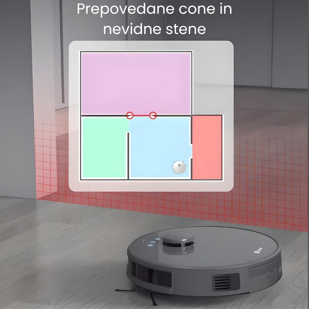 Inteligentni robotski sesalnik 3 v 1 CleanPro™ - V800 2025