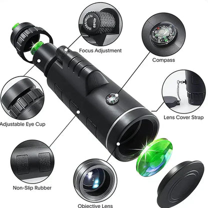 Telescop portabil cu viziune nocturnă – Stellar™