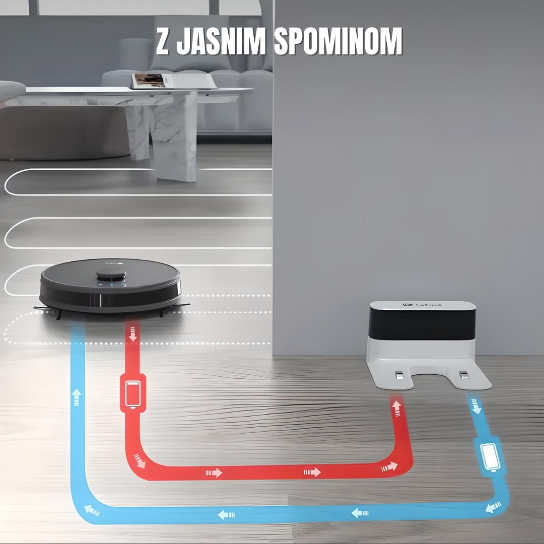 Inteligentni robotski sesalnik 3 v 1 CleanPro™ - V800 2025