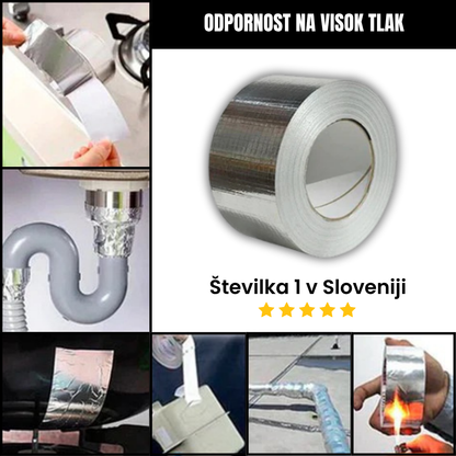 SealPro™ – Izjemno Trpežen Aluminijasti Tesnilni Trak