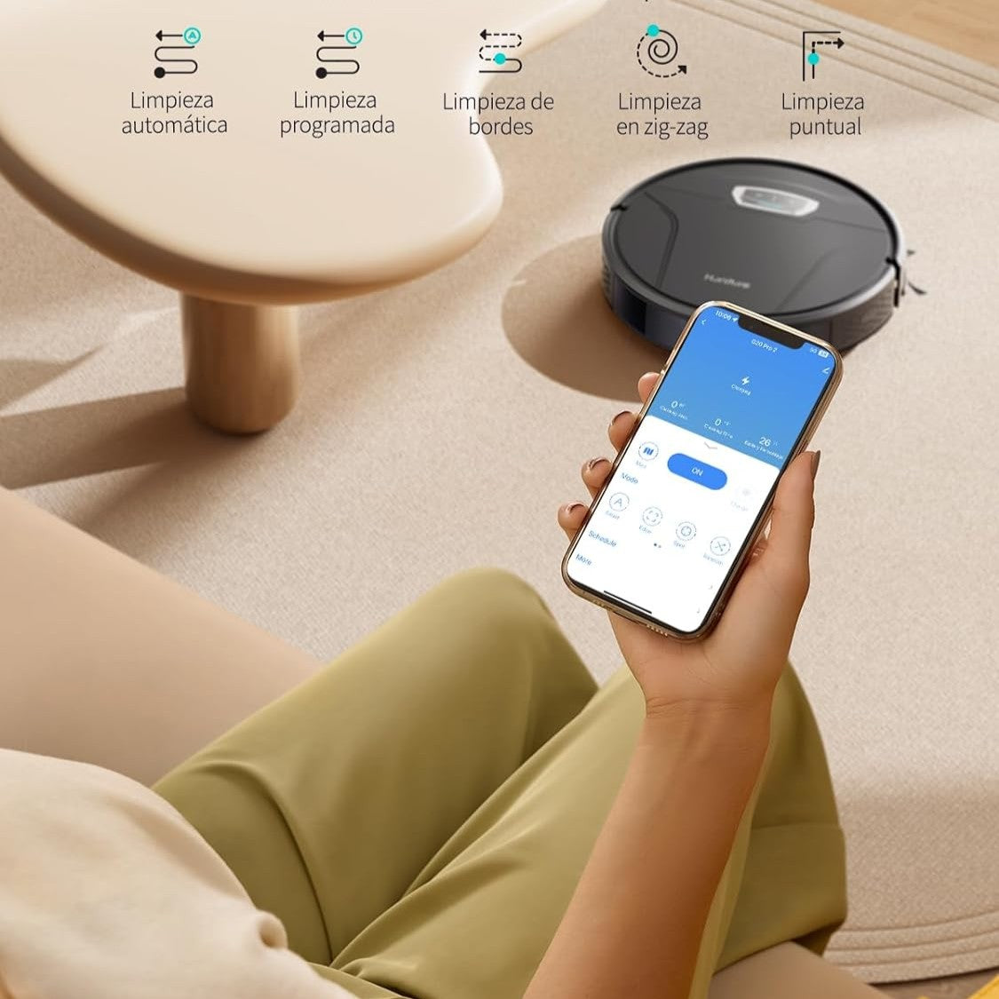 Inteligentni robotski sesalnik 3 v 1 CleanPro™ - V800 2025