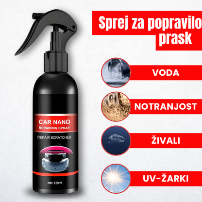 Zaščitni In Popravljalni Sprej Za Praske