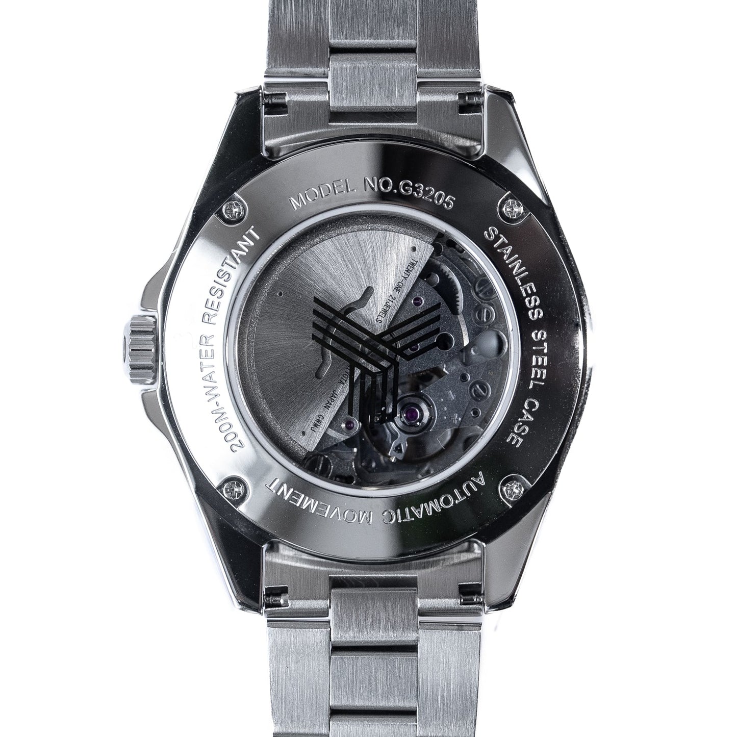 FullSet™ - Švicarska ura Ascend Submarine – Kovinsko Zelena