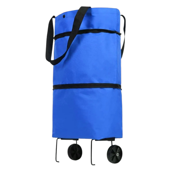 Carrinho de Compras Dobrável 2 em 1 - Rolly™