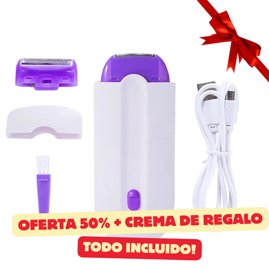 Depiladora Eléctrica Láser - Touch™ + (Crema de Regalo)