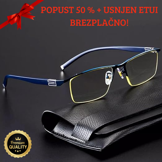 Pametna očala proti sevanju - Vision™ + Usnjen Etui