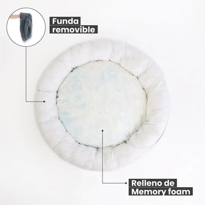 Camita Antiestrés Con MemoryFoam Perros - Confy™
